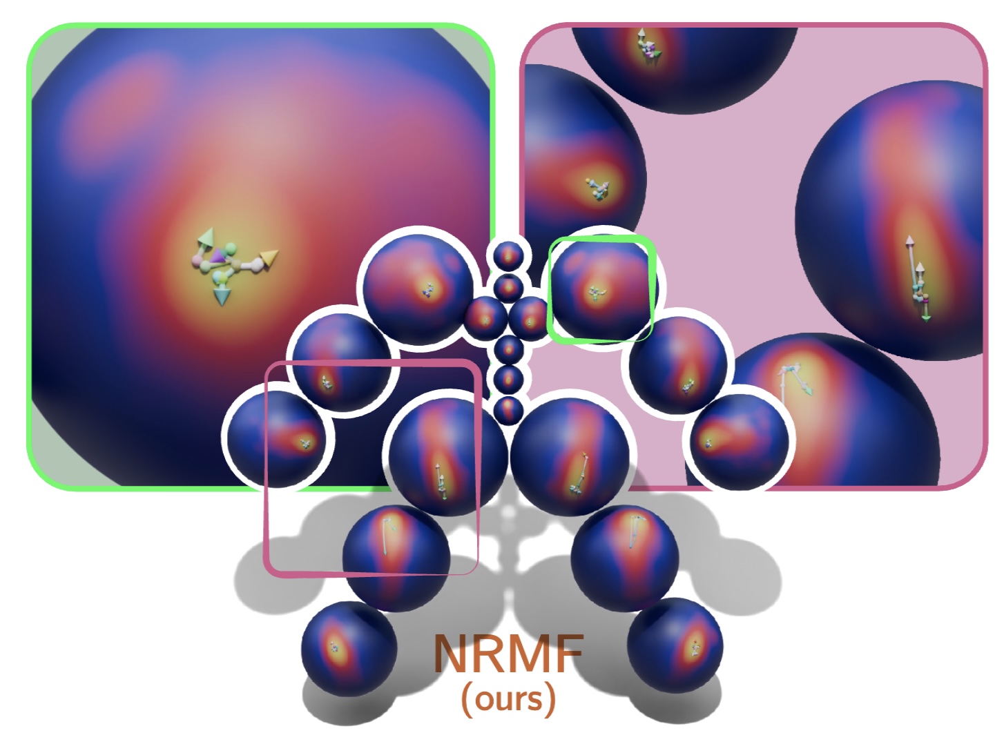 Geometric Neural Distance Fields for Learning Human Motion Priors