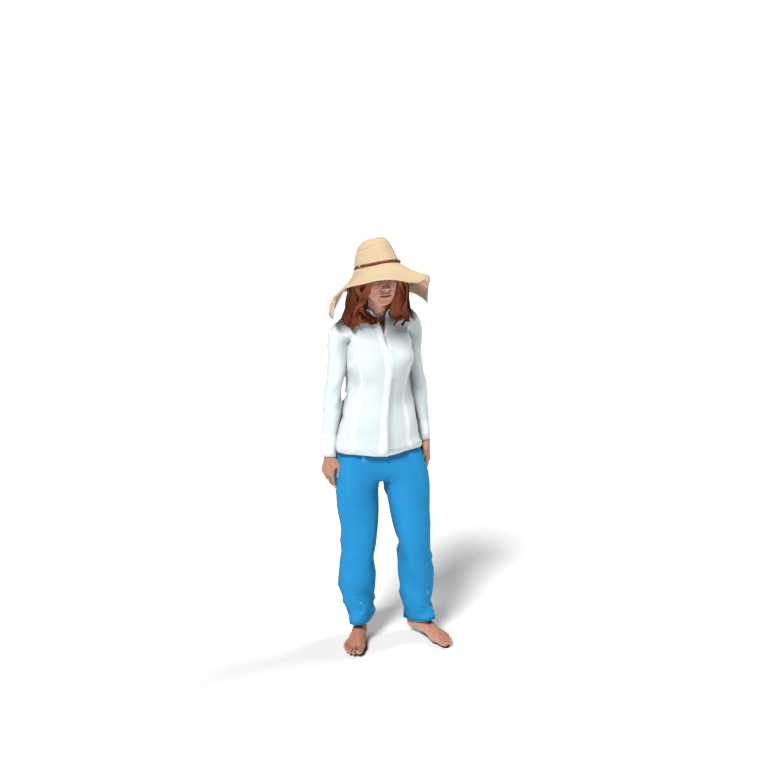 edited mesh LBS