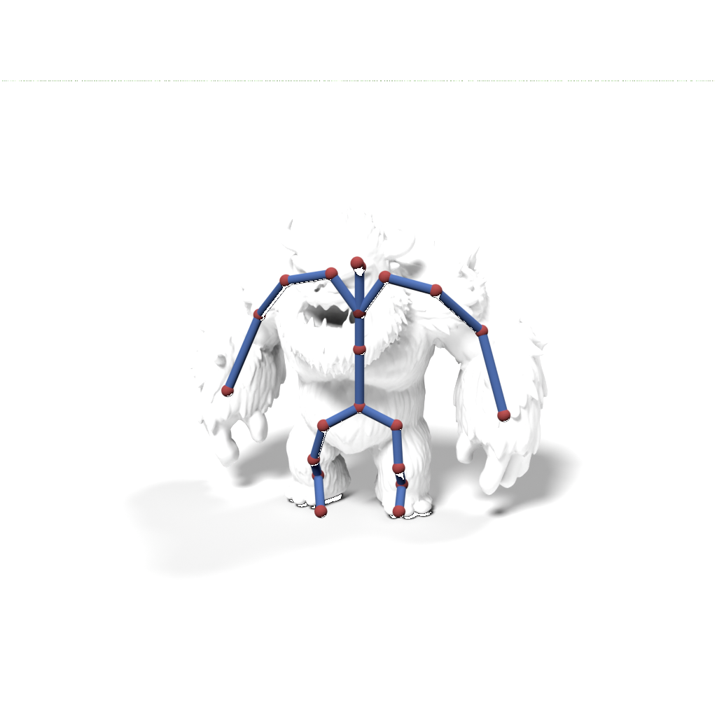 Skeleton overlay