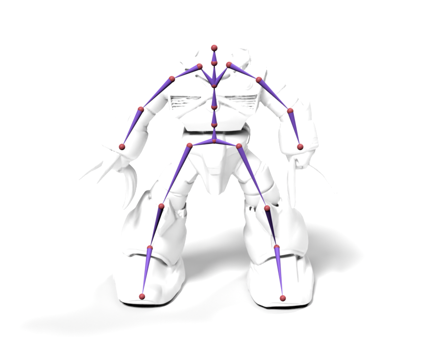 Skeleton overlay